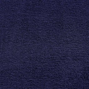 Toalhas 2 pcs 100x200 cm 360 gsm 100% algodão azul marinho