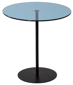 Mesa de Apoio Chill-Out – Preto e Azul – 50x50x50 cm