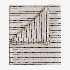 Toalha De Mesa De 140x240 Cm Em Algodão Oziel Crema - Sklum