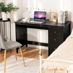Secretária 'Vidar' – 3 Gavetas – Design Moderno – 120 x 50 x 75 cm – P