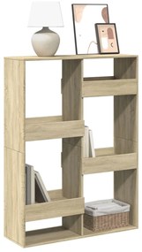 vidaXL Estante 100x33x135 cm derivados de madeira carvalho sonoma