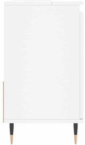 Armário de casa de banho 65x33x60cm derivados de madeira branco