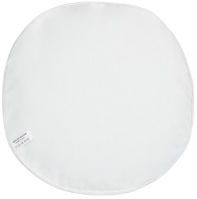 Conjunto de 2 almofadas decorativas de jardim com padrão de abelhas creme ⌀ 40 cm CANNETO Beliani