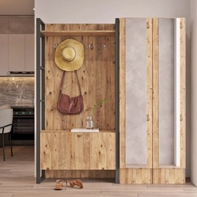 Hall Stand ML17 – Pinho Atlântico – 90x180x34 cm