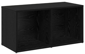 Conjunto de móvel de TV 2 pcs Carvalho Preto 37 x 35 x 107 cm