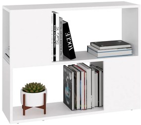 Móvel de TV 80x24x63 cm derivados de madeira branco