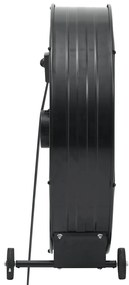 Ventoinha de tambor industrial 77 cm 187,7 W preto