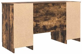 Mesa vidaXL Carvalho Defumado 140x49x76 cm Madeira de Engenharia