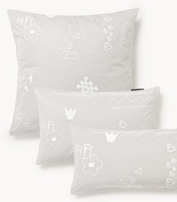 Westwing Crosby Studios, Fronha de almofada em algodão com padrão bordado Jouy