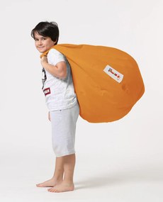 Puff de Jardim Premium Kids – Laranja – 60x60x25 cm | Tribo Home