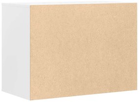 Cómoda com 3 Gavetas - 80x41x58 cm - derivados de madeira - branco