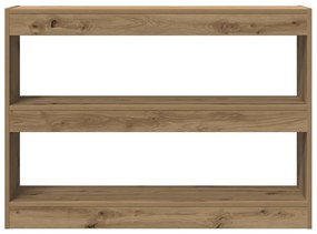 Estante/Divisor de Ambiente vidaXL - Carvalho Artisan - 100x30x72 cm -