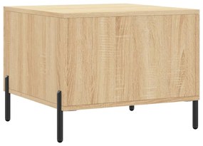 Mesa de centro 50x50x40 cm derivados de madeira carvalho sonoma
