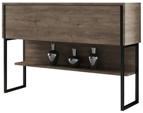 Cómoda Luxe – Preto Noz – 120x80x30 cm