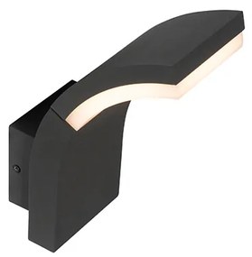 Aplique moderno exterior antracite LED IP54 - LITT Moderno