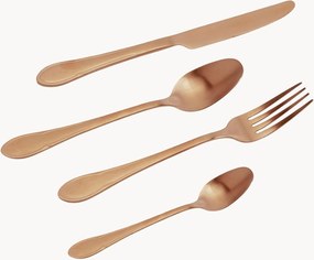 Conjunto de talheres escovados artesanais Cucina, 4 pessoas, conjunto de 16