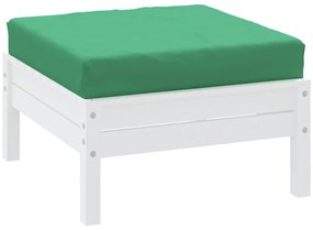 Almofadão p/ móveis de paletes 60x60x9,5 cm tecido oxford verde