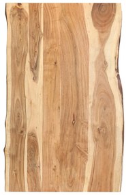 Tampo de mesa 100x(50-60)x3,8 cm madeira de acácia maciça