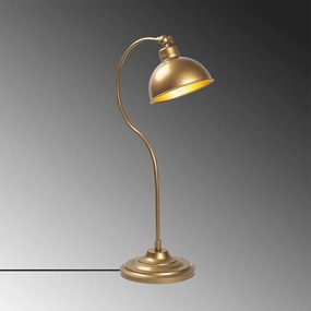 Candeeiro de Mesa Konika – Dourado – 19 x 29 x 58 cm