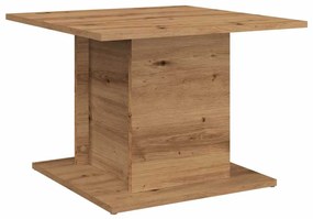 Mesa centro 55,5x55,5x40cm derivados madeira carvalho artisiano