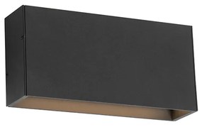 Candeeiro de parede moderno antracite com LED IP54 - Spector Moderno