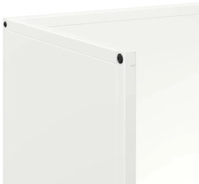 Suporte para lenha 40x30x80 cm aço laminado a frio branco
