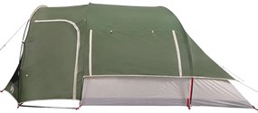 Tenda familiar para 6 pessoas impermeável verde