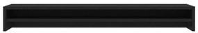 Suporte para monitor 100x24x13 cm derivados de madeira preto