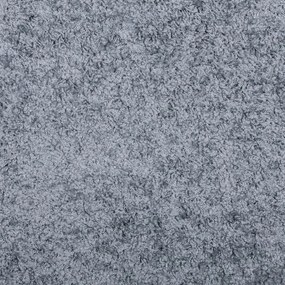 Tapete shaggy de pelo alto PAMPLONA 200x200 cm azul