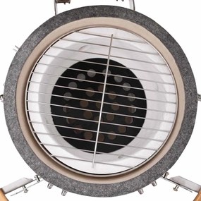 Churrasqueira/defumador Kamado cerâmica 76 cm