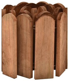 Bordadura em rolo 120 cm madeira de pinho impregnada castanho