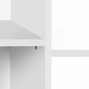 Estante infantil para brinquedos e livros 93 x 30 x 100 cm Branca