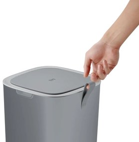 EKO Caixote do lixo com sensor smart Morandi 30 L cinzento