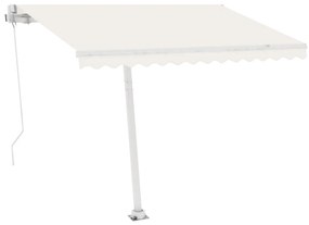 Toldo automático independente 350x250 cm cor creme
