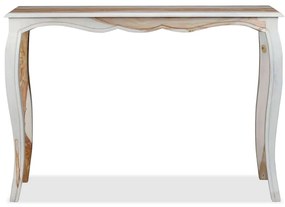 Mesa consola 110x40x76 cm madeira de acácia maciça