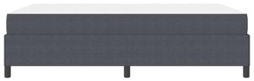 Estrutura da Cama Outros Cinzento escuro 140 x 190 cm