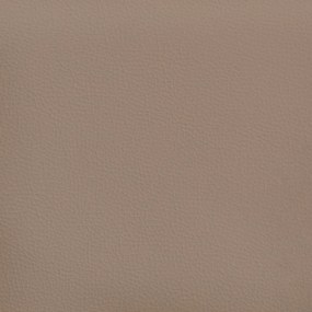 Painel parede 12pcs 60x15cm couro artificial 1,08 m² cappuccino