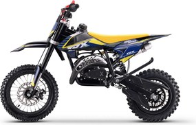 Moto Cross Gasolina para crianças BNO Motors Cross TRX 60 cc Amarela