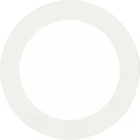 Candeeiro de teto branco 22,5 cm com LED regulável em 3 níveis IP44 - Steve