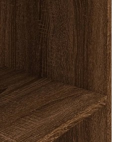 Suporte aquário 60,5x36x72,5cm deriv. madeira carvalho castanho