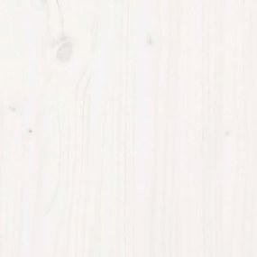 Secretária 110x50x75 cm madeira de pinho maciça branco