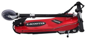 Trotinete/scooter elétrica com LEDs 120 W vermelho