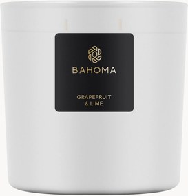 Vela perfumada com três pavios Grapefruit & Lime (toranja, lima, gardénia, patchouli)