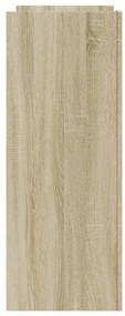 Mesa consola 100x35x90 cm derivados de madeira carvalho sonoma