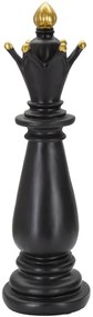 BISPO PRETO E DOURADO Ø 12,5X38,5 CM