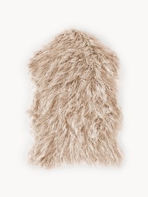 Tapete de pele sintética encaracolada Morten