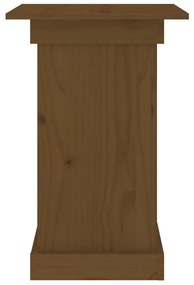 Suporte de vasos 40x40x60 cm madeira pinho maciça castanho-mel