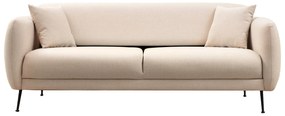 Sofá-cama 3 Lugares Sevilla – Bege – 214x98x85 cm