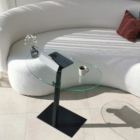 Mesa de Café Fagioli - Preta - 70cm x 75cm x 40cm