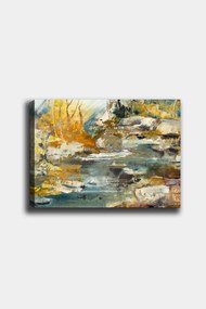 Pintura Decorativa em Tela 153861683 – Multicolor – 50 x 70 cm